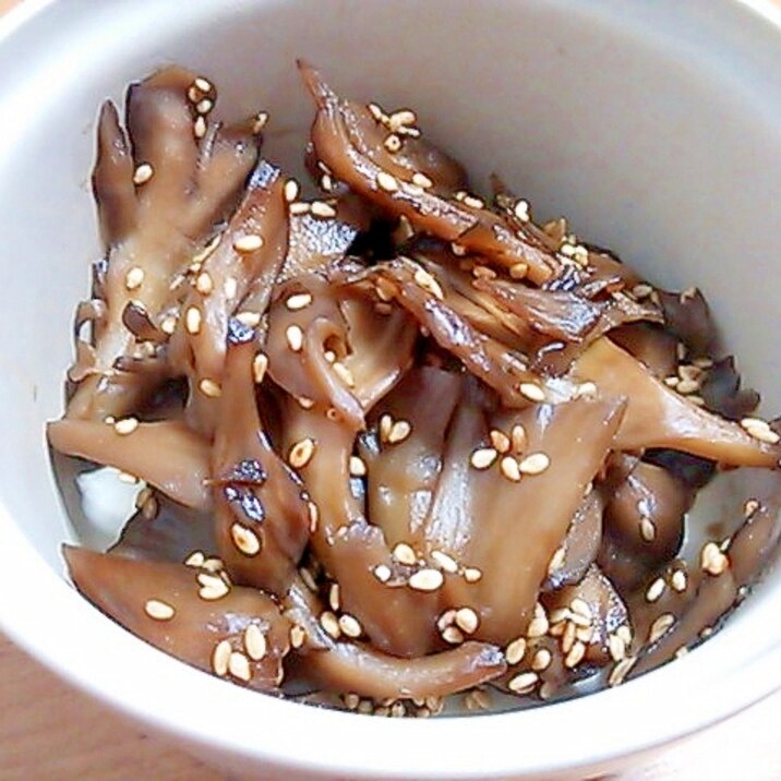 めんつゆのみで簡単！！舞茸の佃煮風(＾＾）